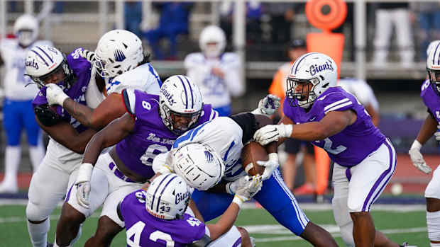 IMG Academy at Ben Davis Indiana football 9-8-23 Tyler Hart 23653